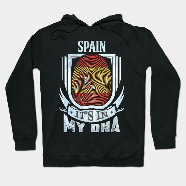 Spain It's In My DNA - Gift For Spanish With Spanish Flag Heritage Roots From Spain Hoodie by giftideas